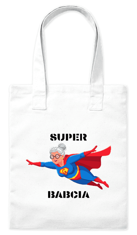 Torba bawełniana eko „Super Babcia