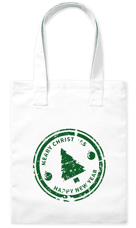 Torba bawełniana eko „Świąteczna pieczątka” 220 g