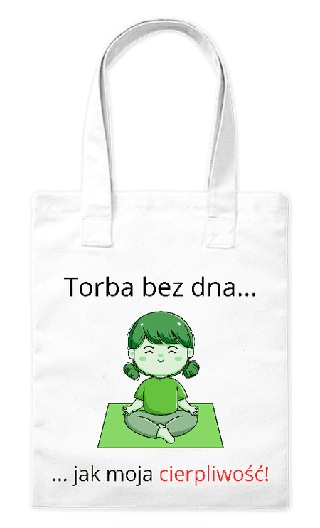 Torba bawełniana eko „Torba bez dna