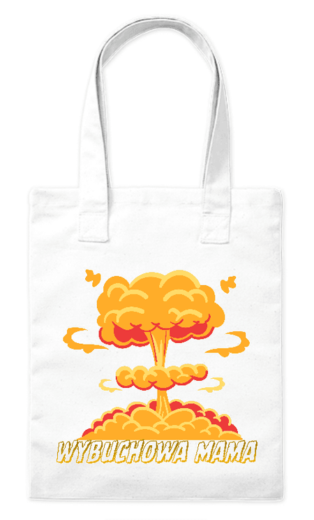 Torba bawełniana eko „Wybuchowa Mama” 220 g