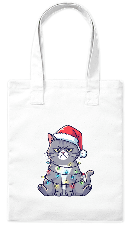 Torba bawełniana eko „Zły kot” 220 g