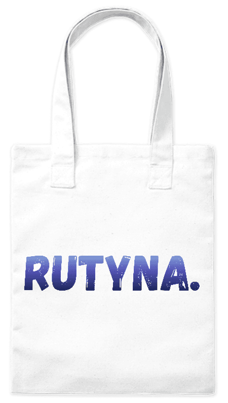Torba bawełniana eko „Rutyna.” 220 g