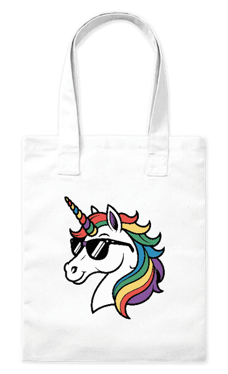 Torba bawełniana eko „Cool Galaxy Unicorn