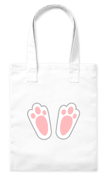 Torba bawełniana eko „Królicze stopy” 220 g