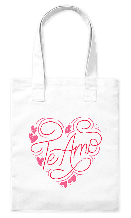 Torba bawełniana eko Te Amo 220g | Bavenna