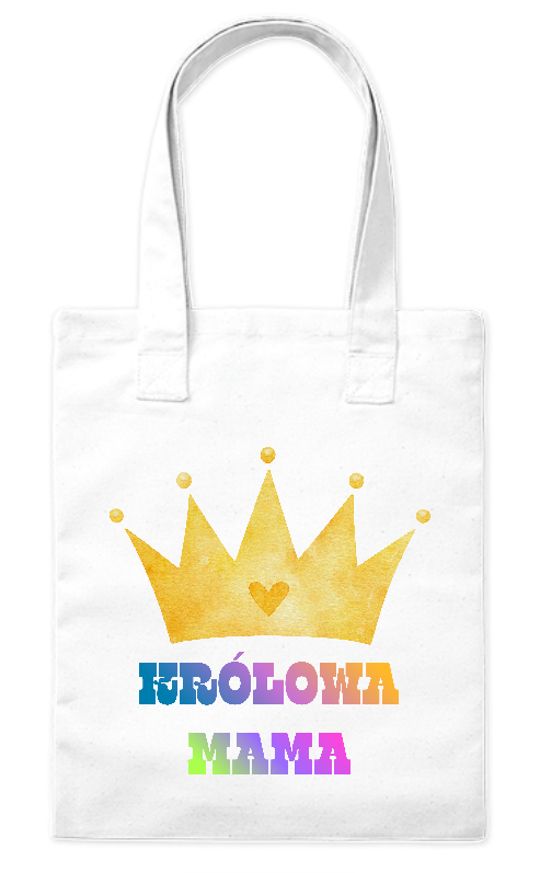 Torba bawełniana eko 220 g Bavenna „Królowa Mama
