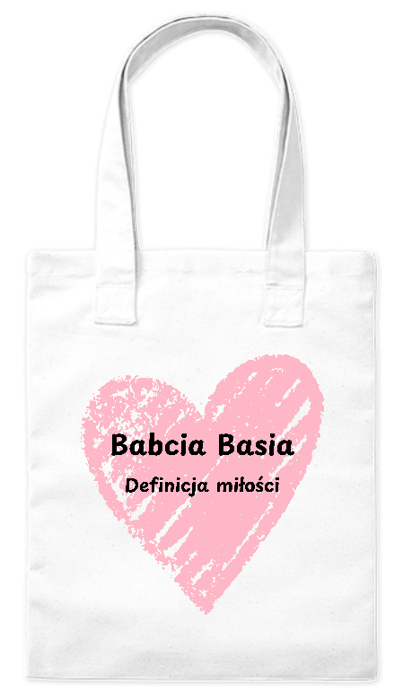 Torba bawełniana eko 220 g Bavenna „Babcia Definicja Miłości
