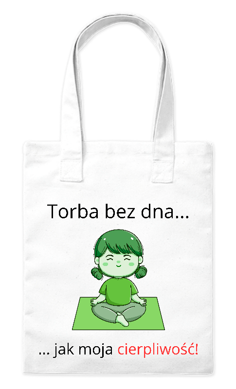 Torba bawełniana eko 220 g Bavenna „Torba bez dna