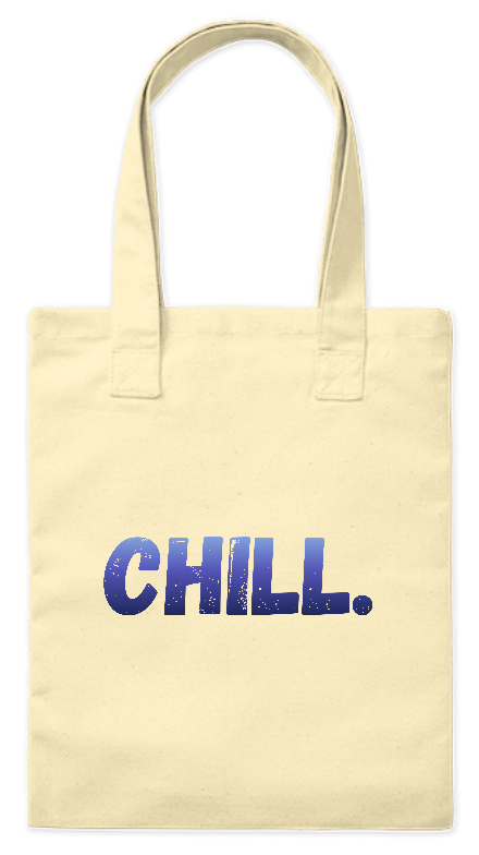 Eko torba z bawełny 220 g Bavenna „Chill.” w kolorze naturalnym